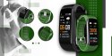 Smartwatch GIEWONT Czarno Zielony 2 Paski GW200-5