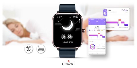 Smartwatch Giewont Różowo-Granatowy GW230-5
