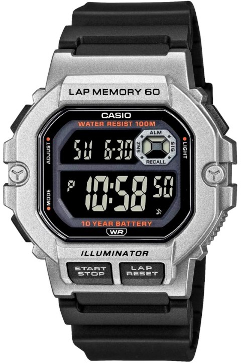 Zegarek CASIO WS-1400H-1BVEF + BOX Unisex