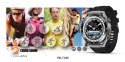 Smartwatch VELTORI VT100-1 + Czarny Pasek Silikonowy + Czarny Eko Skóra