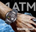 Smartwatch Męski Rubicon RNCF37-1 GPS BLACK