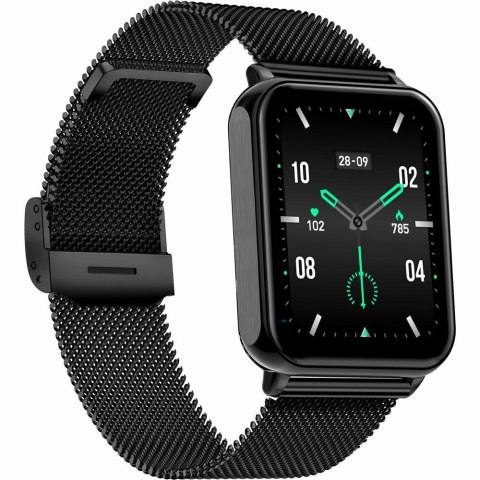 Smartwatch Gravity Granatowo Czarny 2 Paski GT17-9