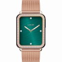 Smartwatch Gravity Różowe Złoto Bordowy 2 Paski GT17-6