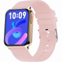Smartwatch Gravity Różowe Złoto Różowy 2 Paski GT17-1