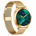 Smartwatch Gravity Różowo Złoty 2 Paski GT25-1 PRO