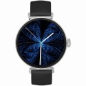 Smartwatch Gravity Srebrno Różowe Złoto Czarny 2 Paski GT26-5
