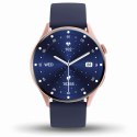 Smartwatch Gravity Różowe Złoto Pasek + Bransoleta GT11-6