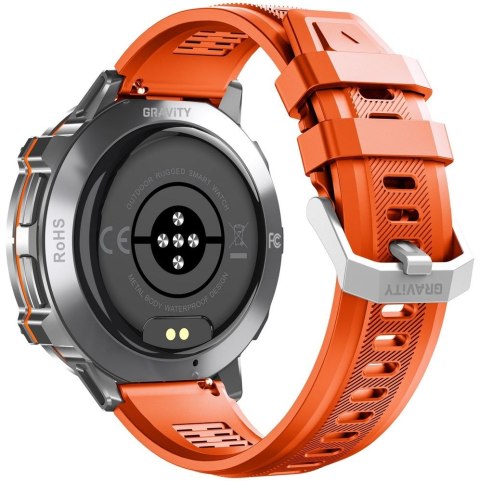 Smartwatch Gravity Grafitowy Pasek + Bransoleta GT42-4
