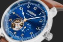 Zegarek Męski ZEPPELIN Méditerranée Open Heart Automatic 9666-3 + BOX